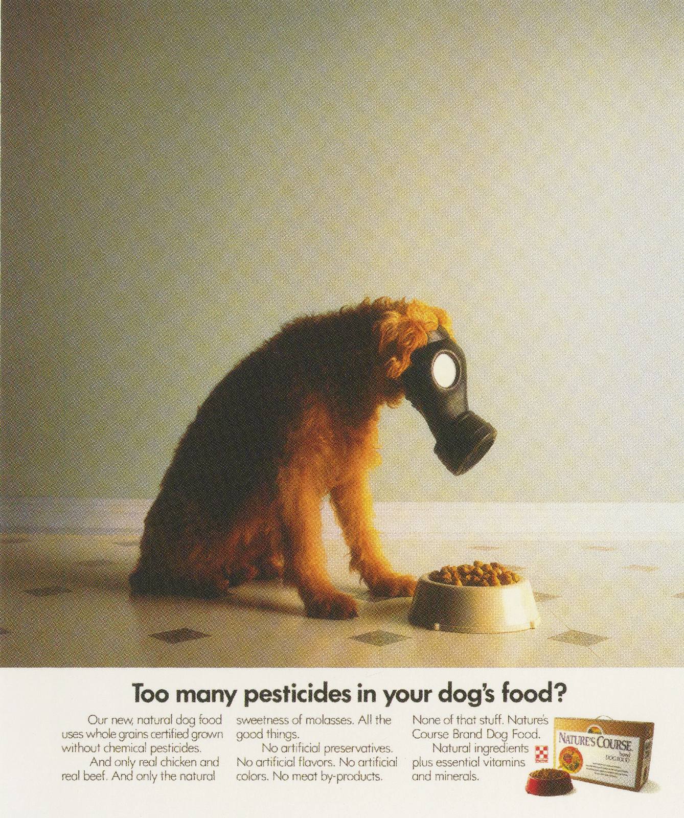 Fallon McElligott, Purina 'Mask'-01