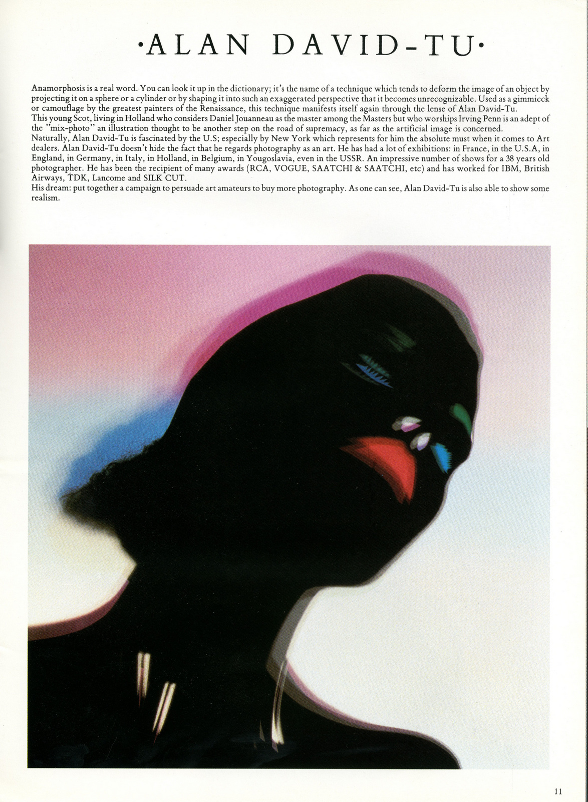 Alan David Tu - Black Face-01