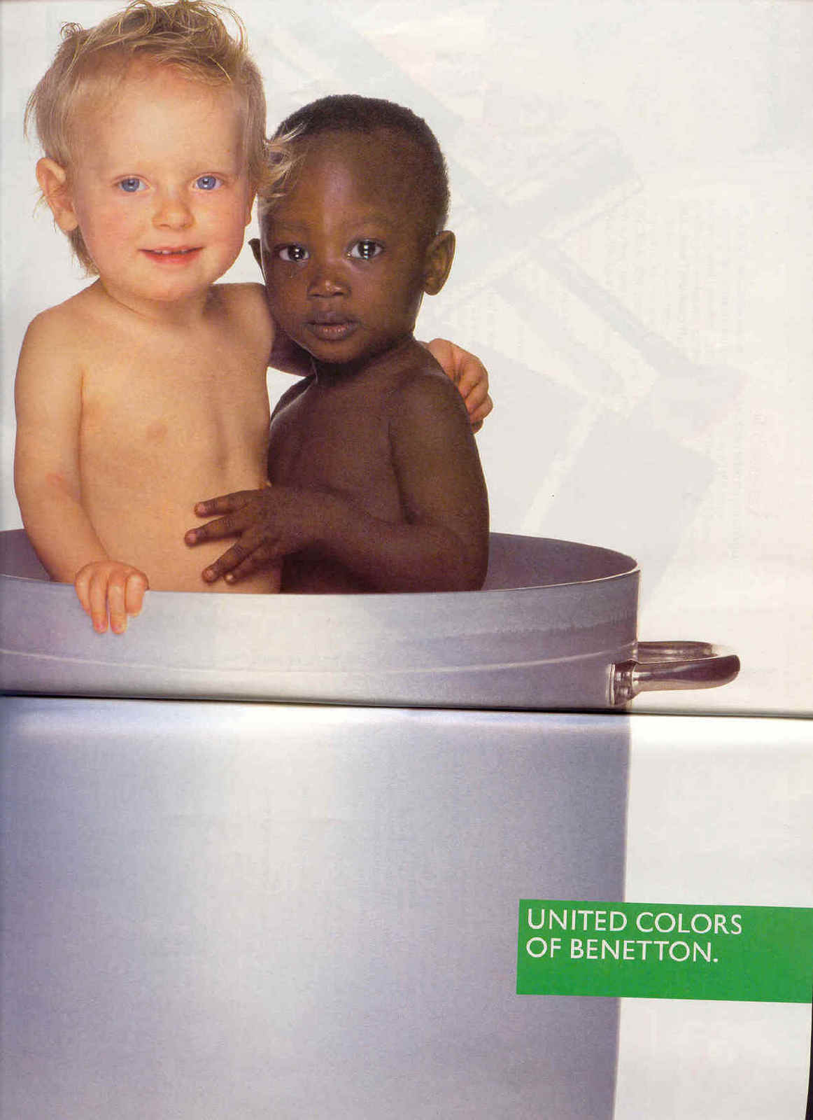 Benetton -Black & White Babies