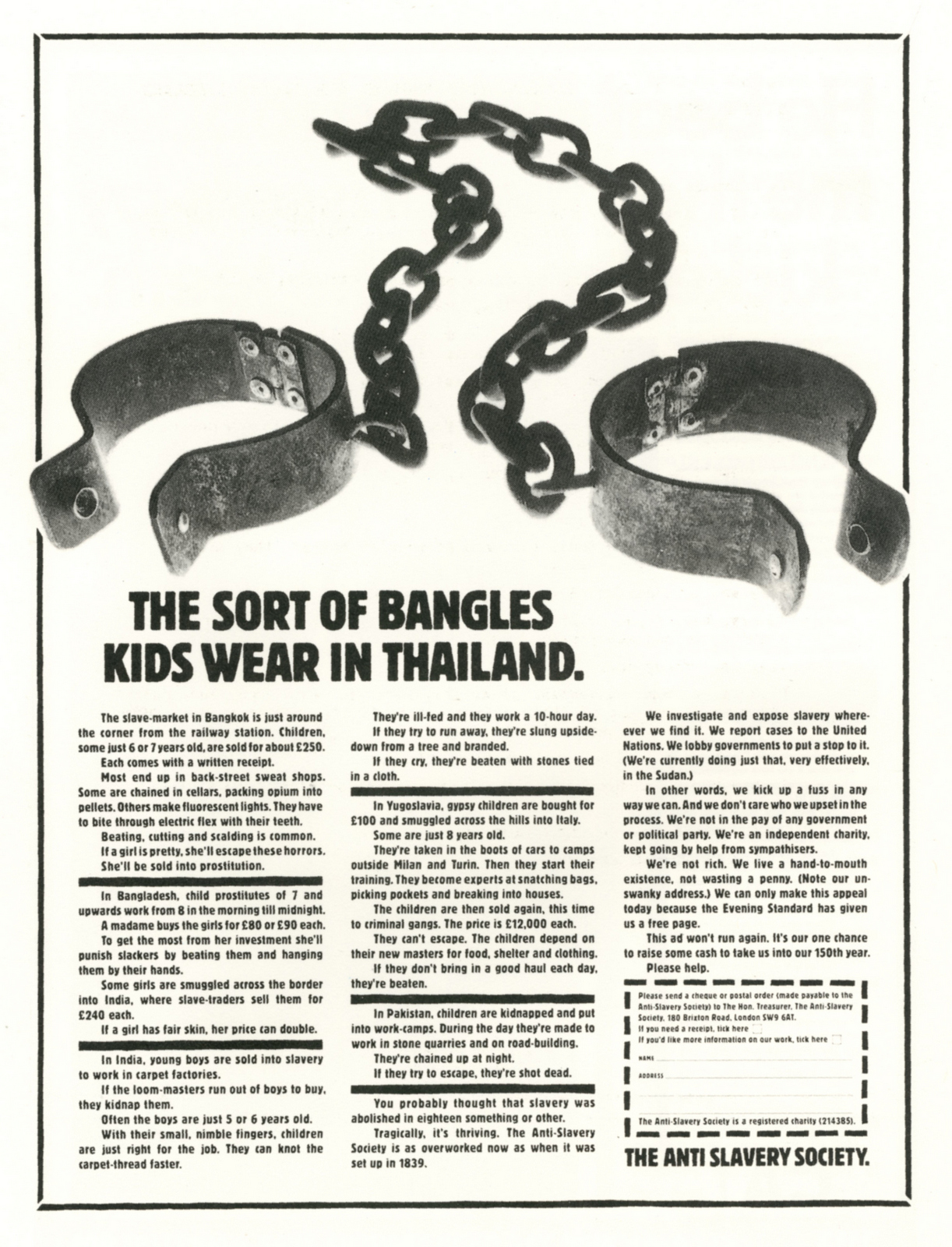 Derrick Hass, Anti Slavery 'Bangles'-01