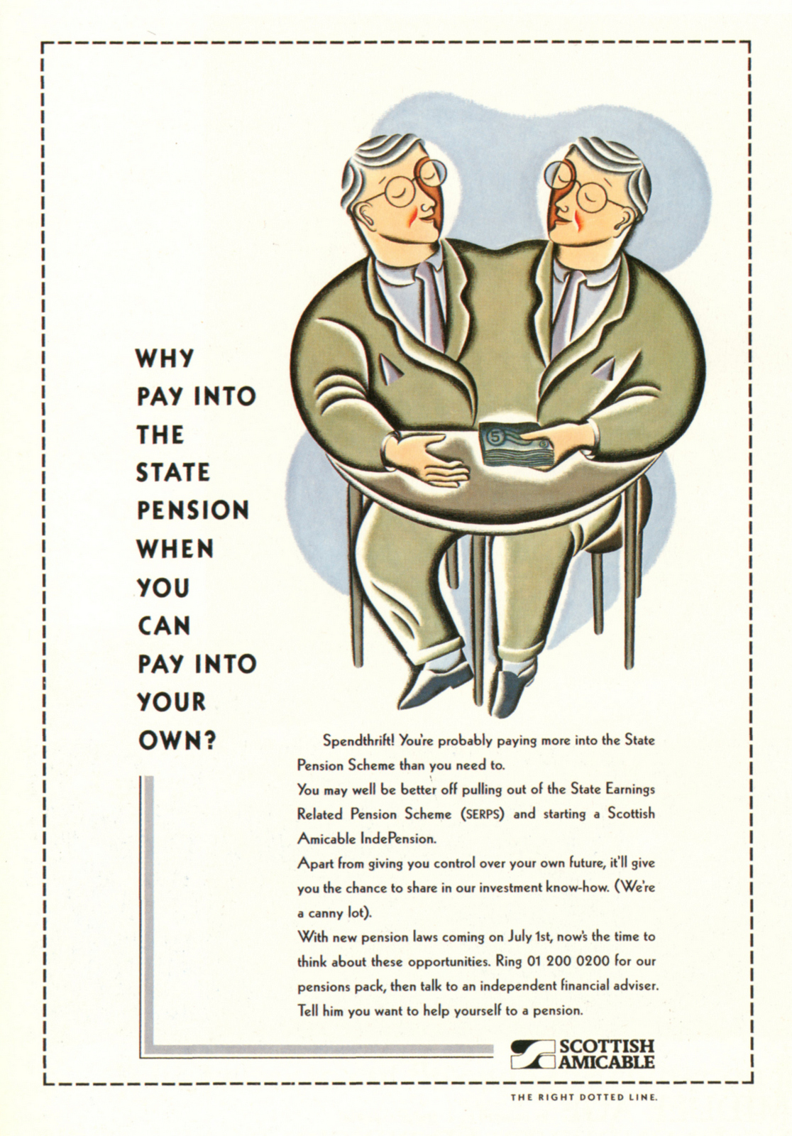 Derrick Hass, Scottish Amiclable 'Double'-01