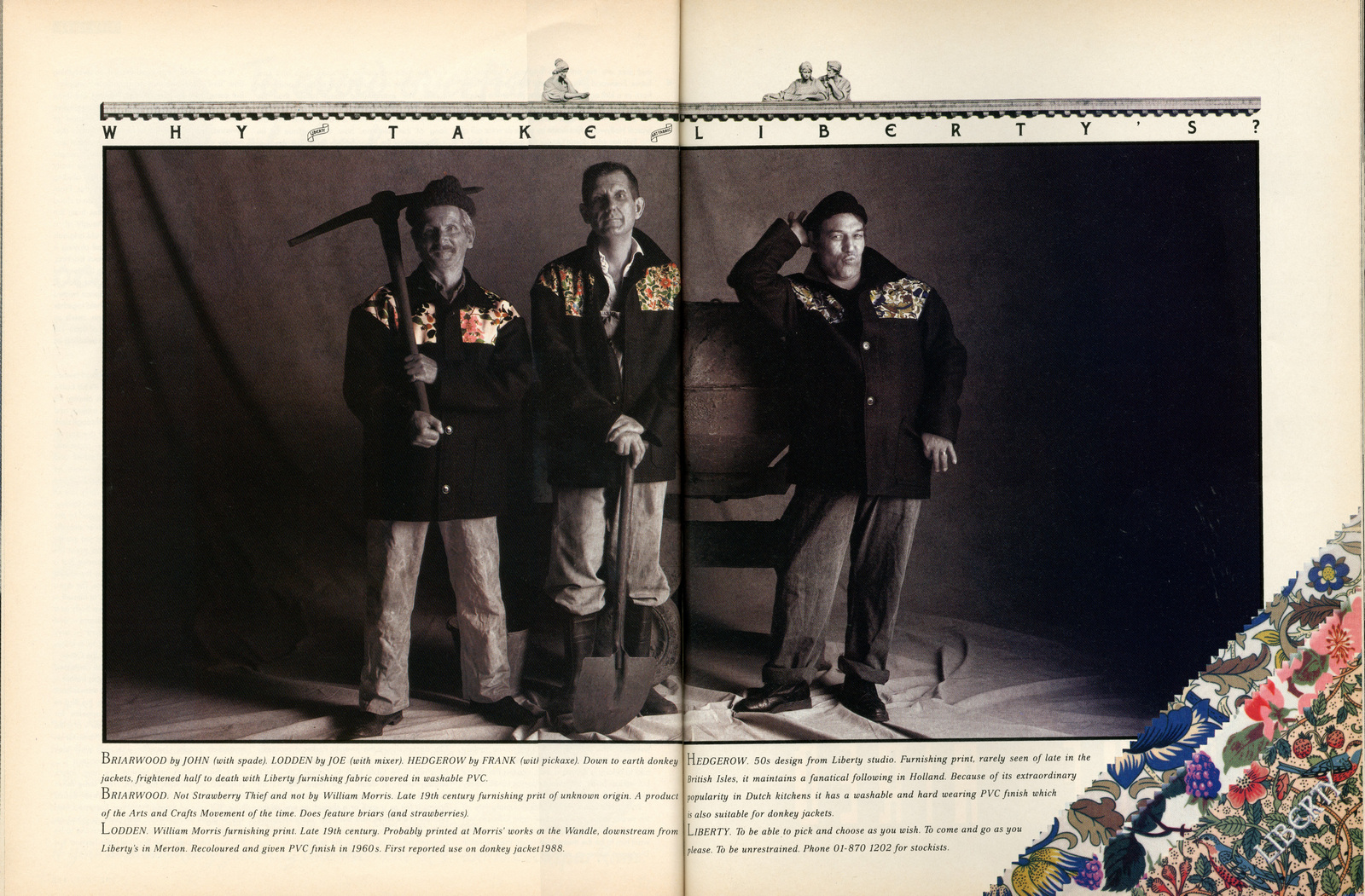 Liberty Print 'Workman' BBH-01