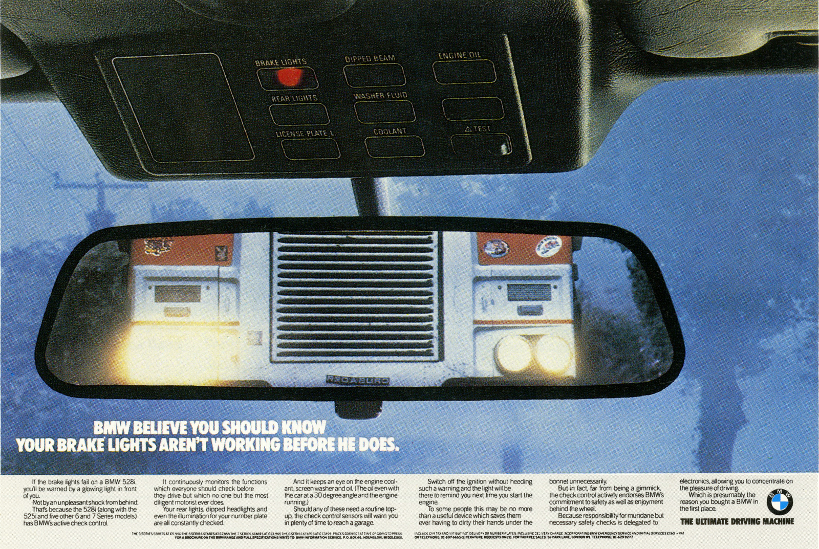 BMW 'You should know before...' WCRS-01