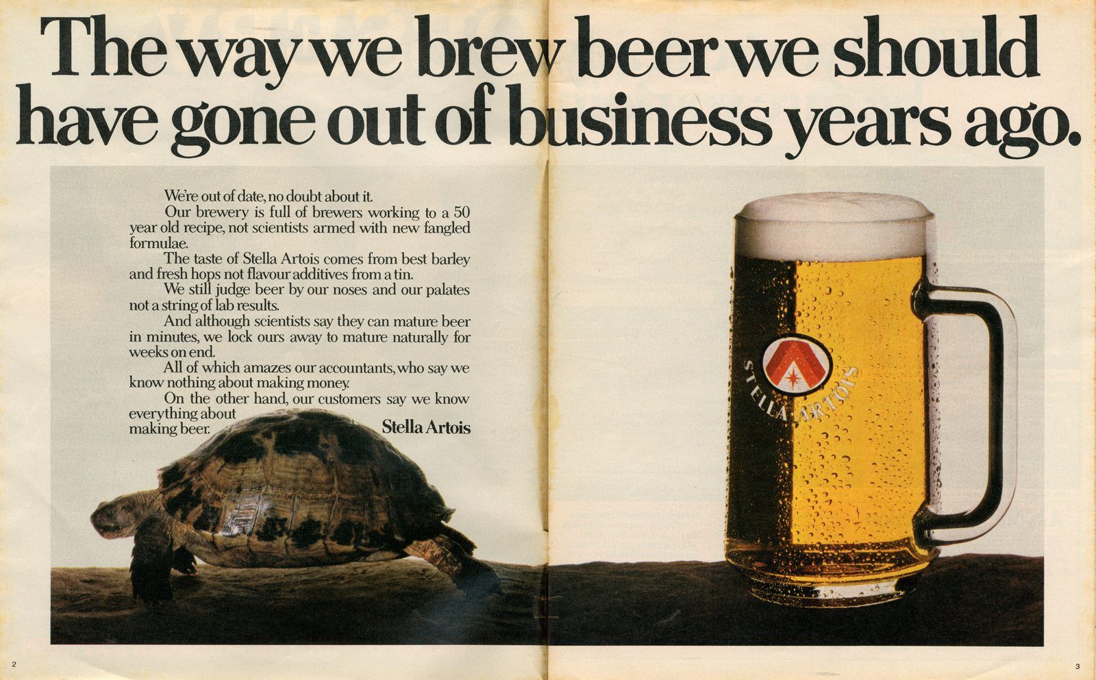 Stella Artois 'Tortoise' CDP:Lowe