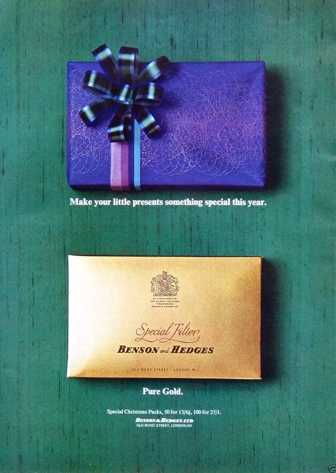 B&H Gold 'Purple Box'