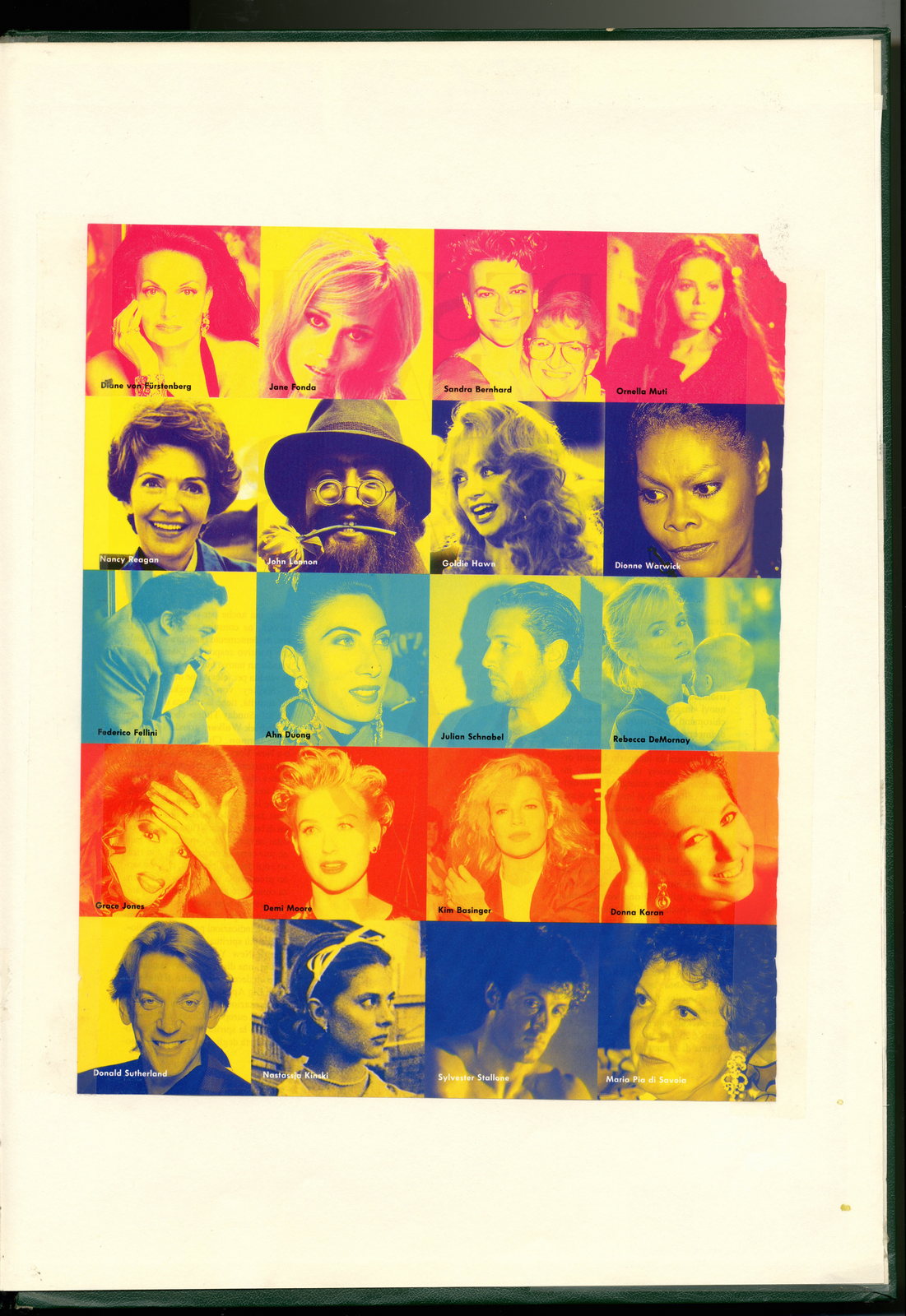 Dave Dye:Coloured Portraits:Interview:Tibor Kalman