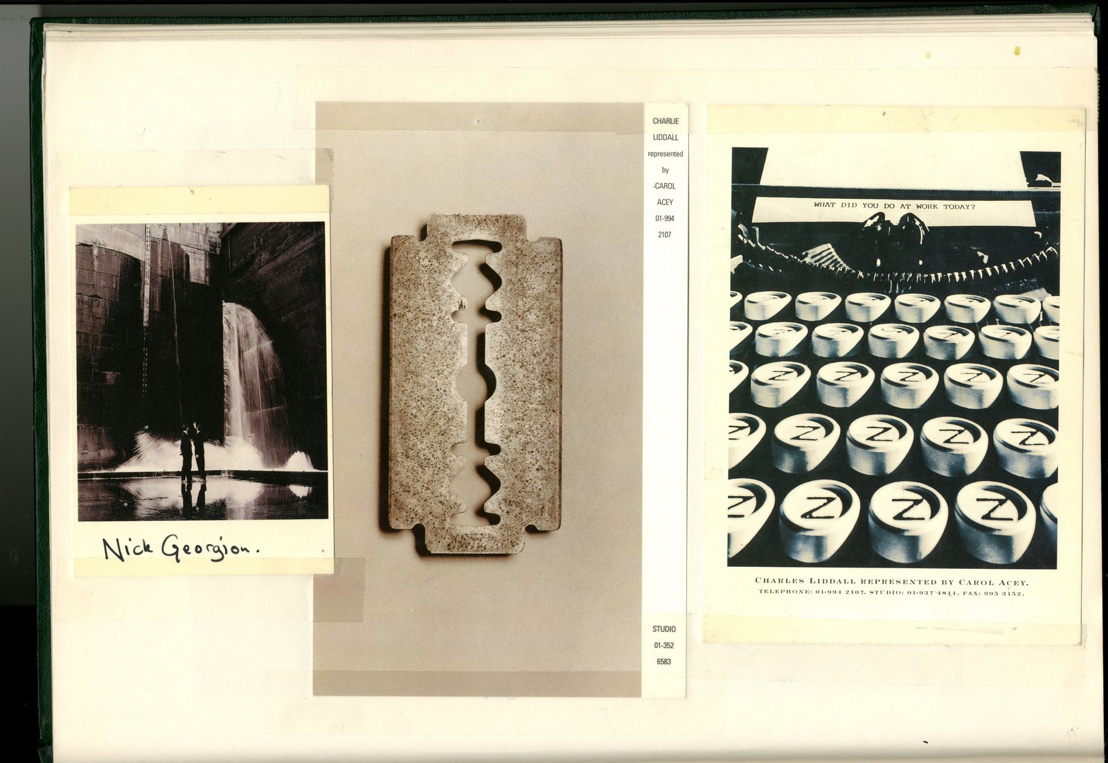 Dave Dye:Charlie Liddel:Nick Georgiou