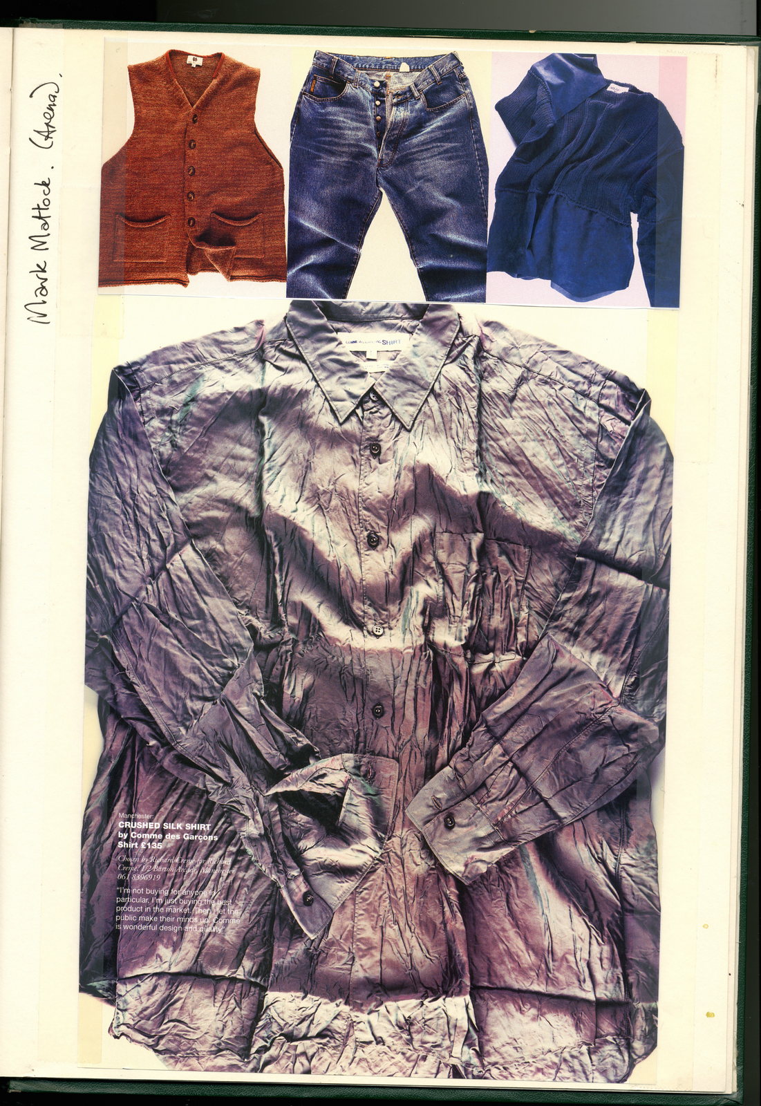 Dave Dye:Mark Mattock:Clothing