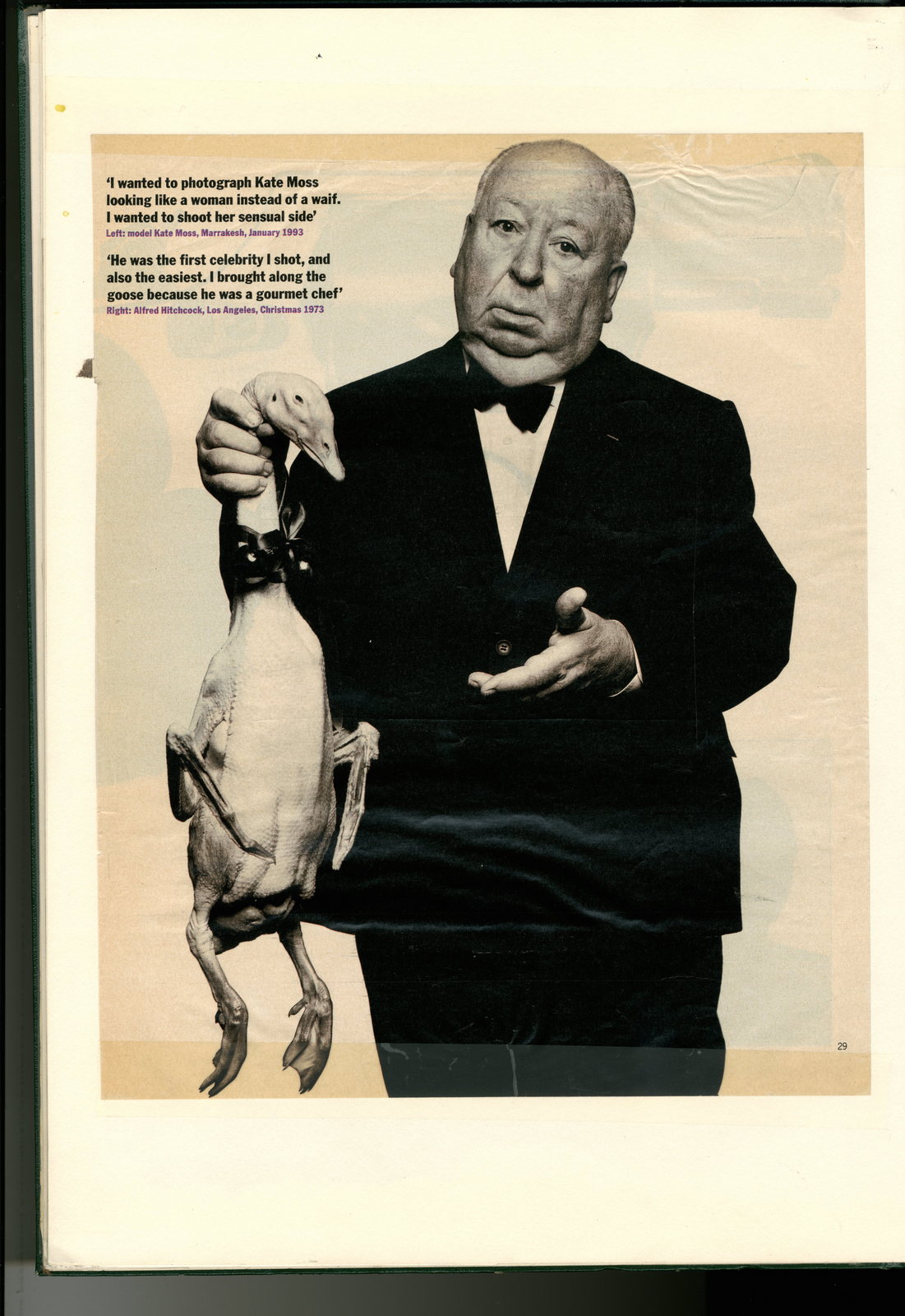 Alfred Hitchcock : Albert Watson : Dave Dye