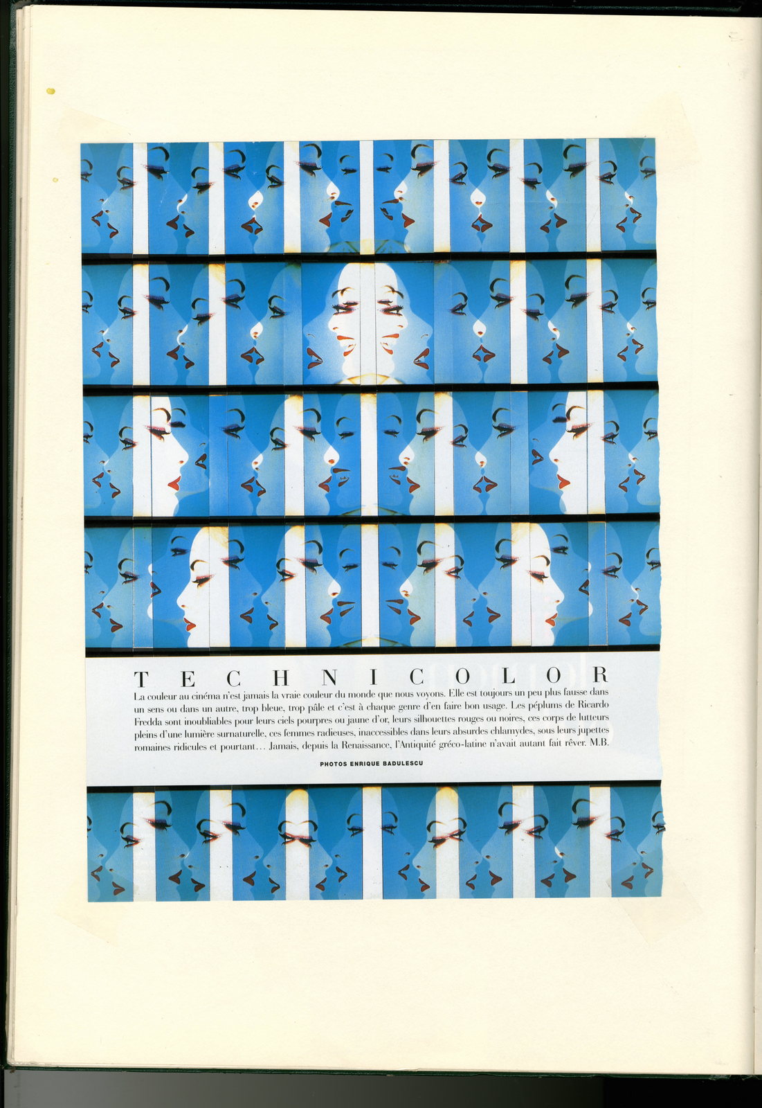 Enrique Badelescu : Technicolour : Dave Dye