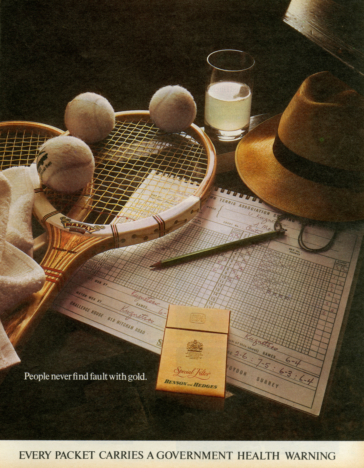 B&H Gold Box 'Tennis, CDP-01