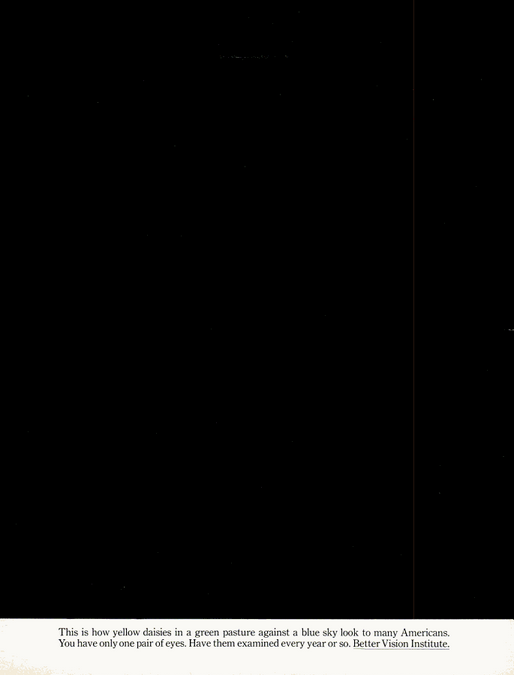 Better Vision Institute 'Black' Len Sirowitz, DDB