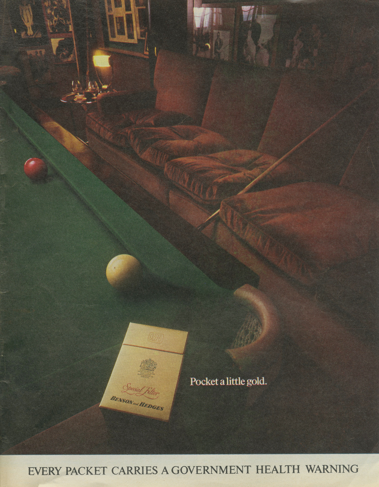 B&H Gold Box 'Snooker' CDP-01