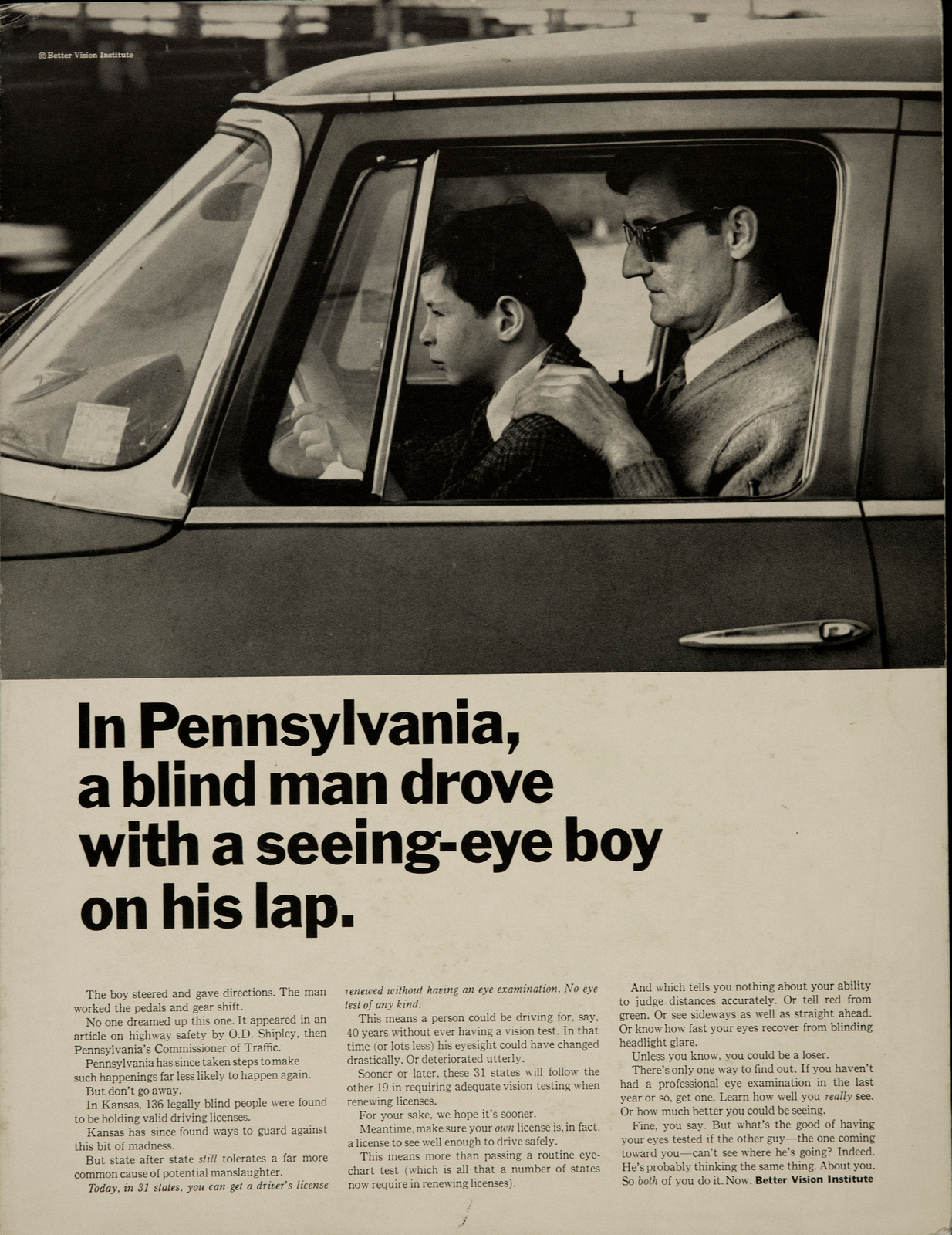 Better Vision Institute 'Drove' Len Sirowitz, DDB