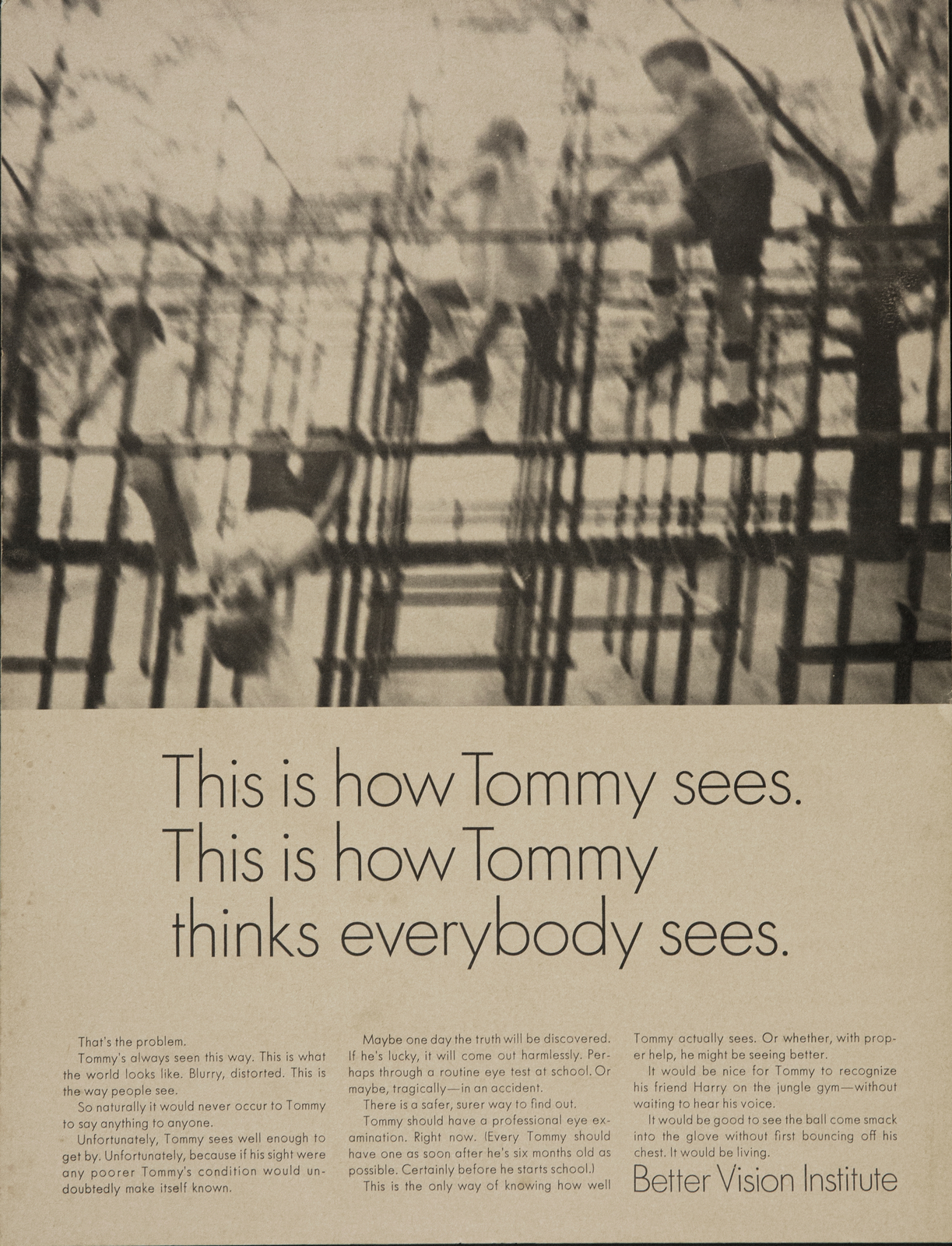 Better Vision Institute 'Tommy' Len Sirowitz, DDB