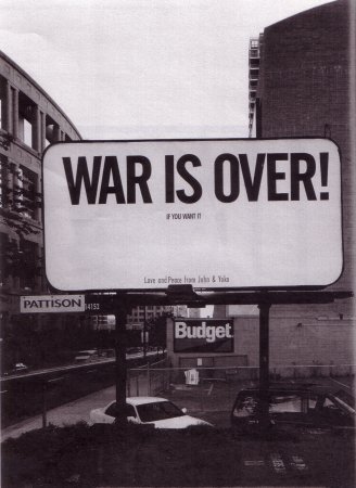 war is over