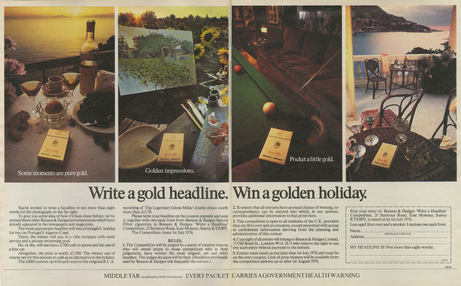 B&H Gold Box 'Headline' CDP-01