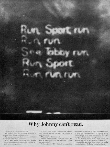 Better Vision Institute 'Johnny' Len Sirowitz, DDB