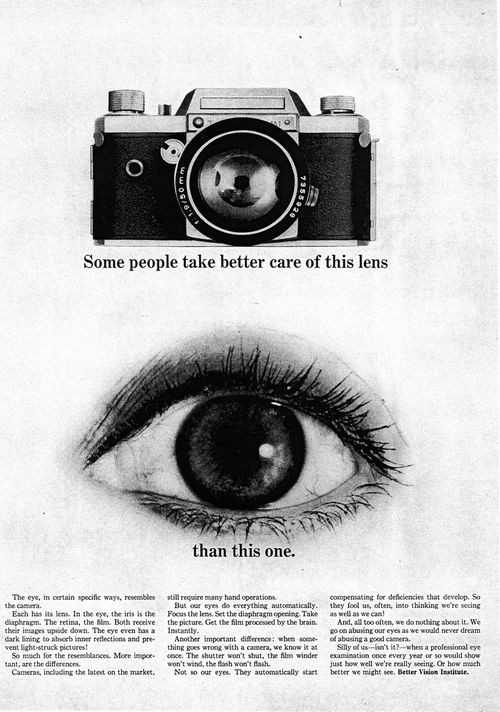 Better Vision Institute 'Lens' Len Sirowitz:Leon Meadow, DDB