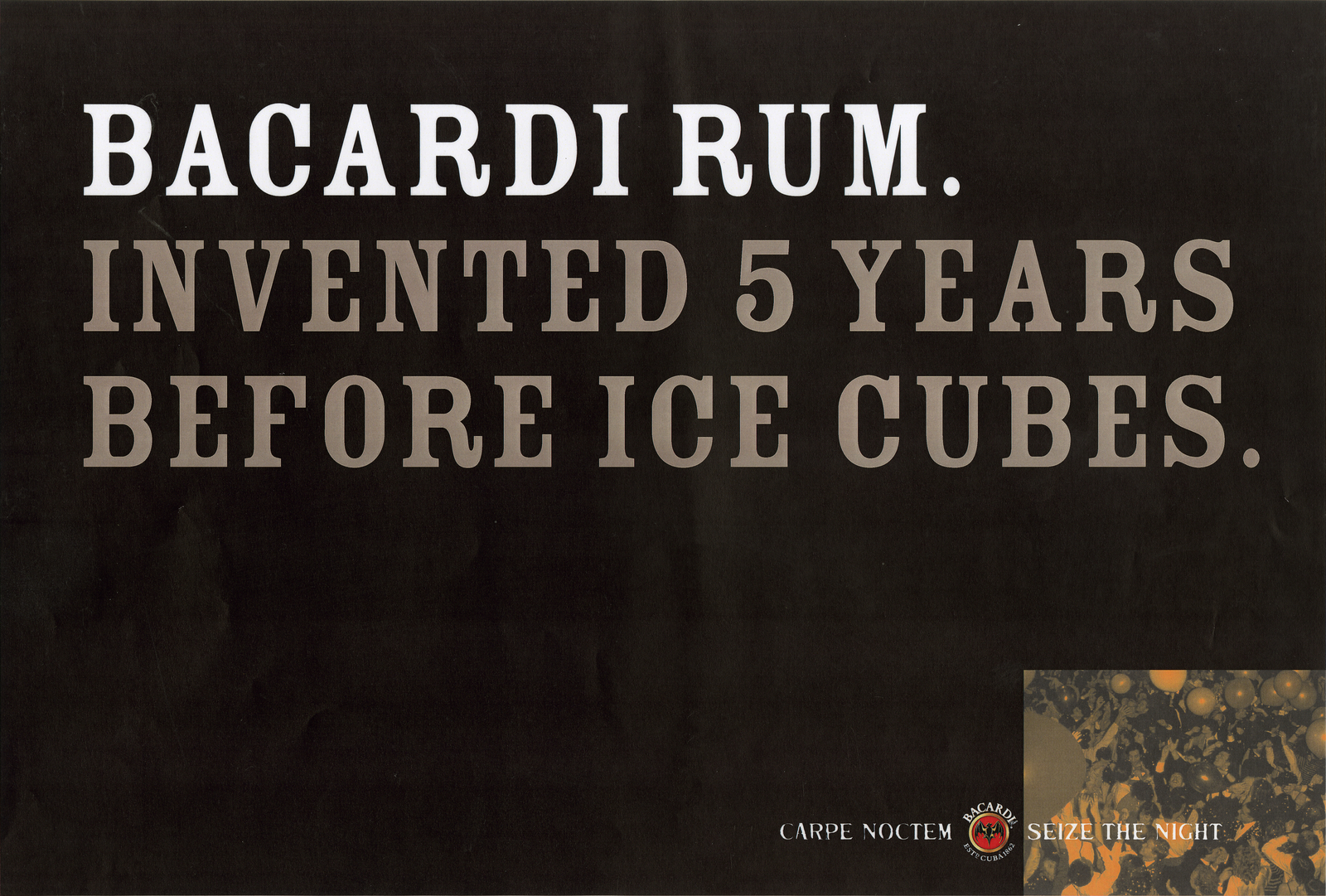Bacardi, Pitch, %22Ice Cubes', CDD