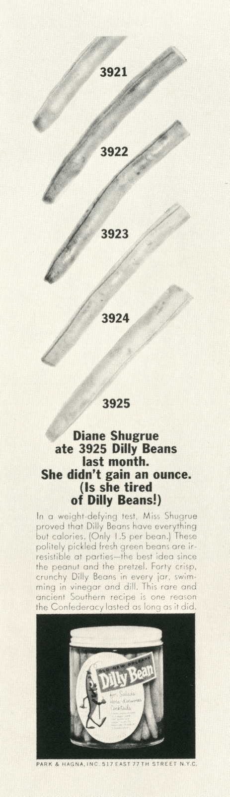 PKL, The First Year, Dilly Bean, '3921'-01