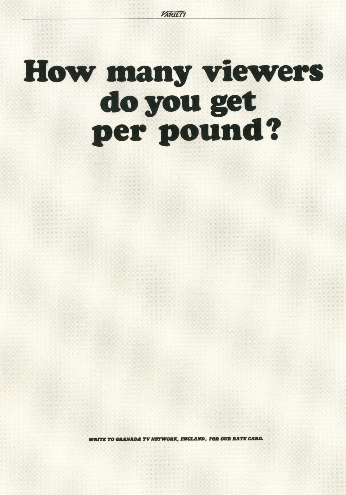 PKL, The First Year, Granada TV 'Per Pound'-01