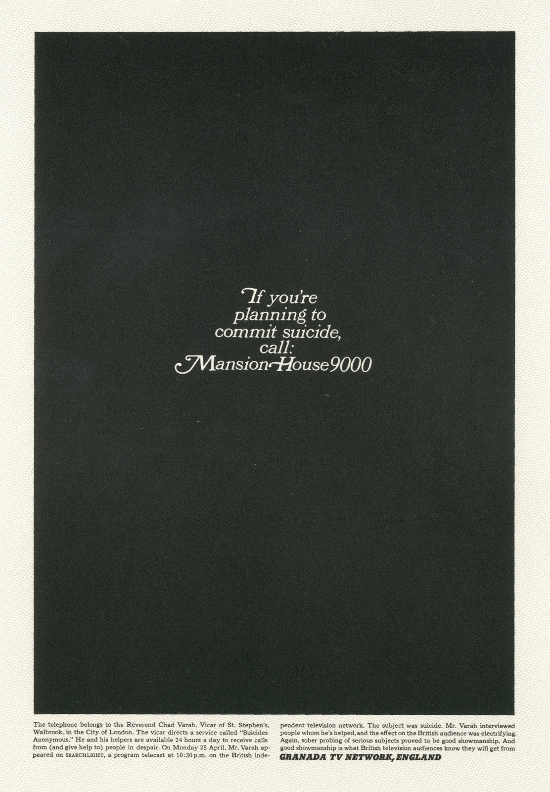 PKL, The First Year, Granada TV 'Mansion House'-01