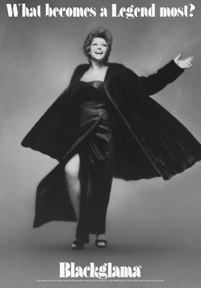 Blackgamma ad - 1970 rita hayworth