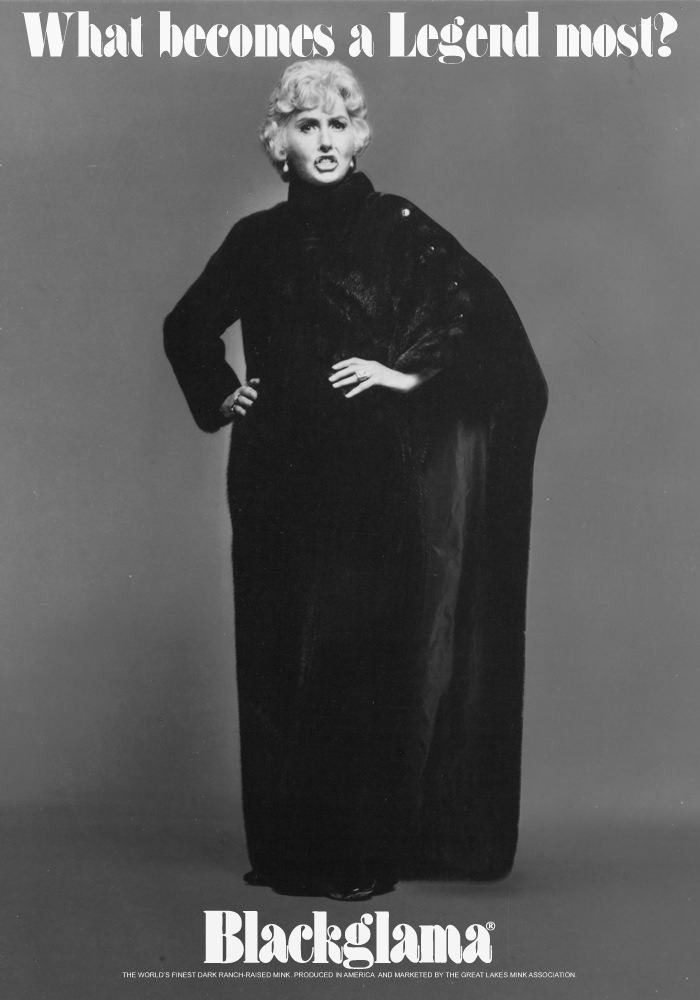 Blackgamma ad - 1970 barbara stanwyck