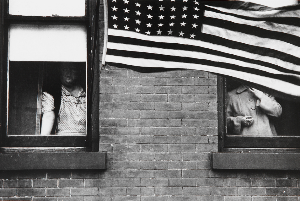 Robert-Frank-Parade-Hoboken-NJ-1955