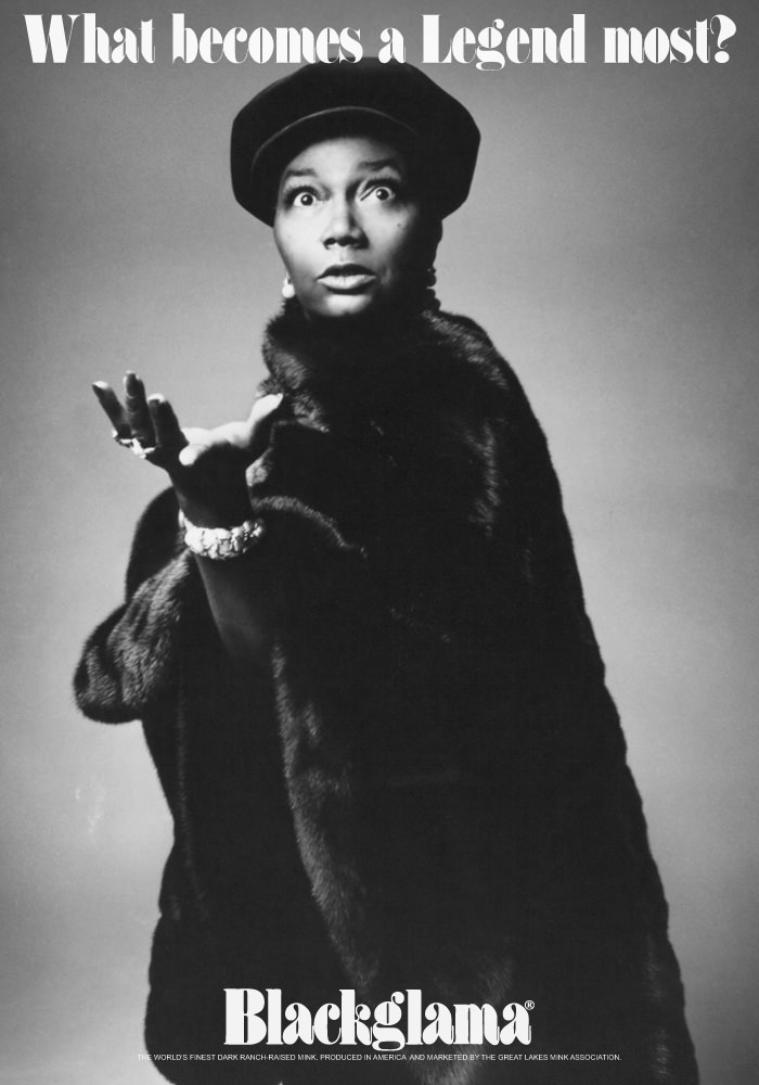 Blackgamma ad - 1972 pearl bailey