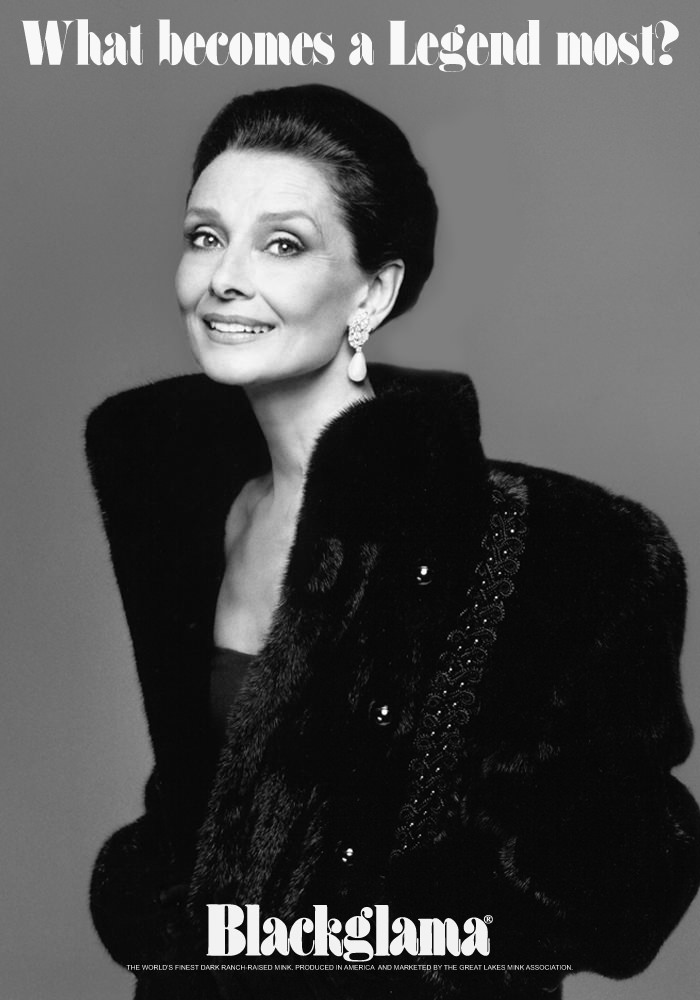 Blackgamma ad - 1987 audrey hepburn