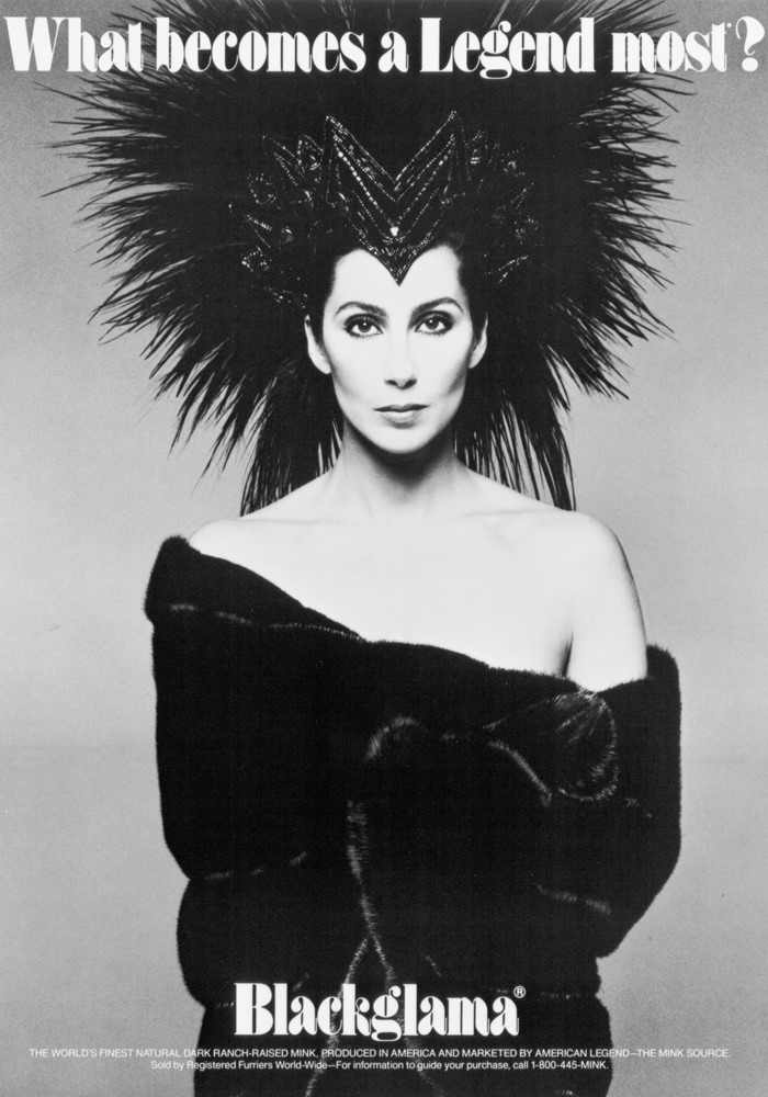 Blackgamma ad - 1986 cher