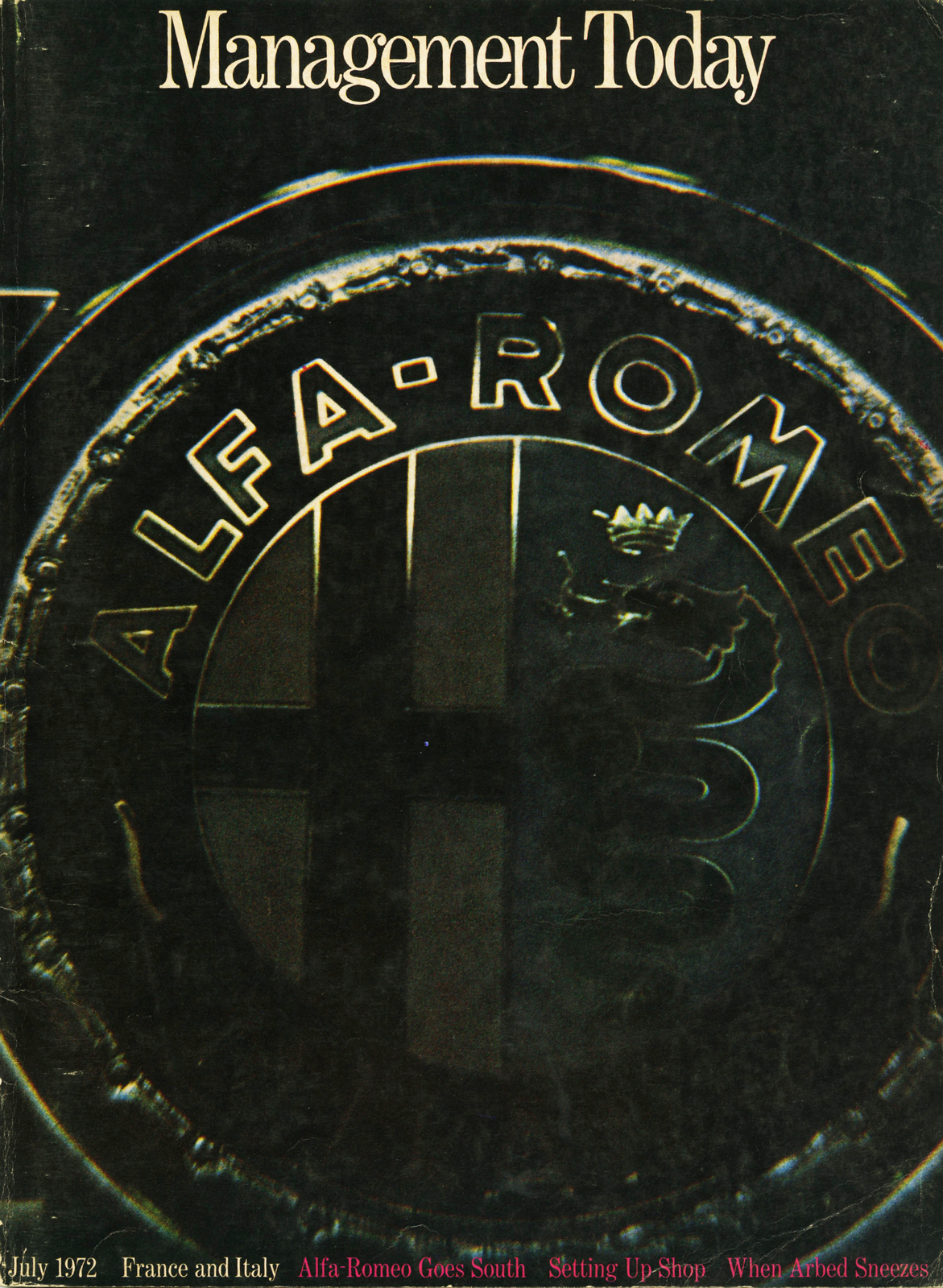 John Claridge, Management Today 'Alfa'-01