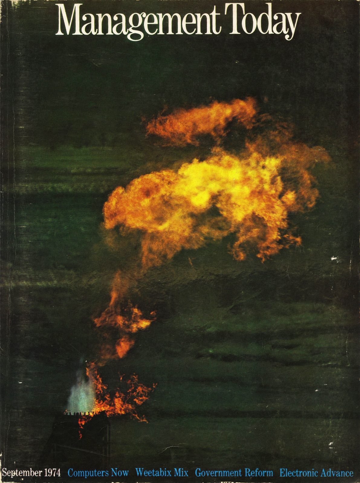 John Claridge, Management Today 'Fire'-01