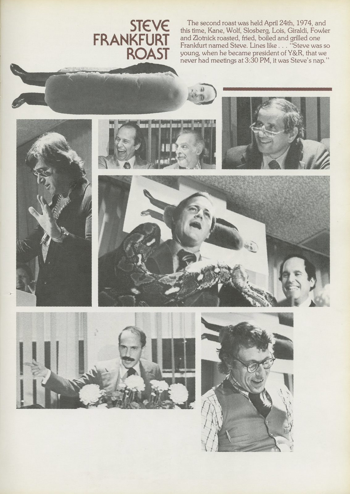 Steve Frankfurt, The ADC Roast-01