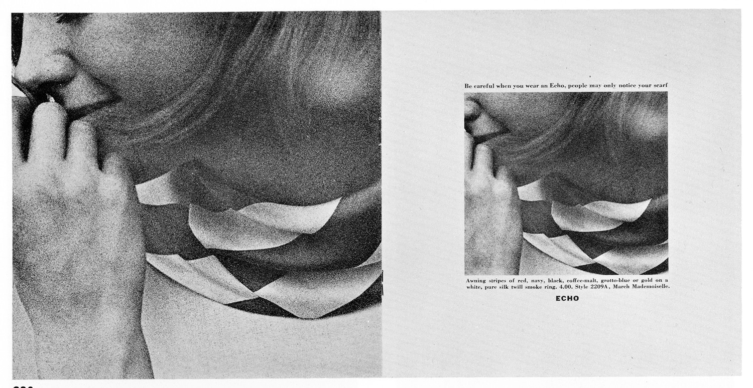 Jane Trahey, Echo Scarves 'Be Careful''