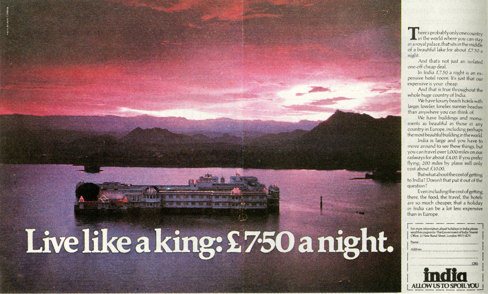 Geoff Seymour India 'Live Like A King'-01