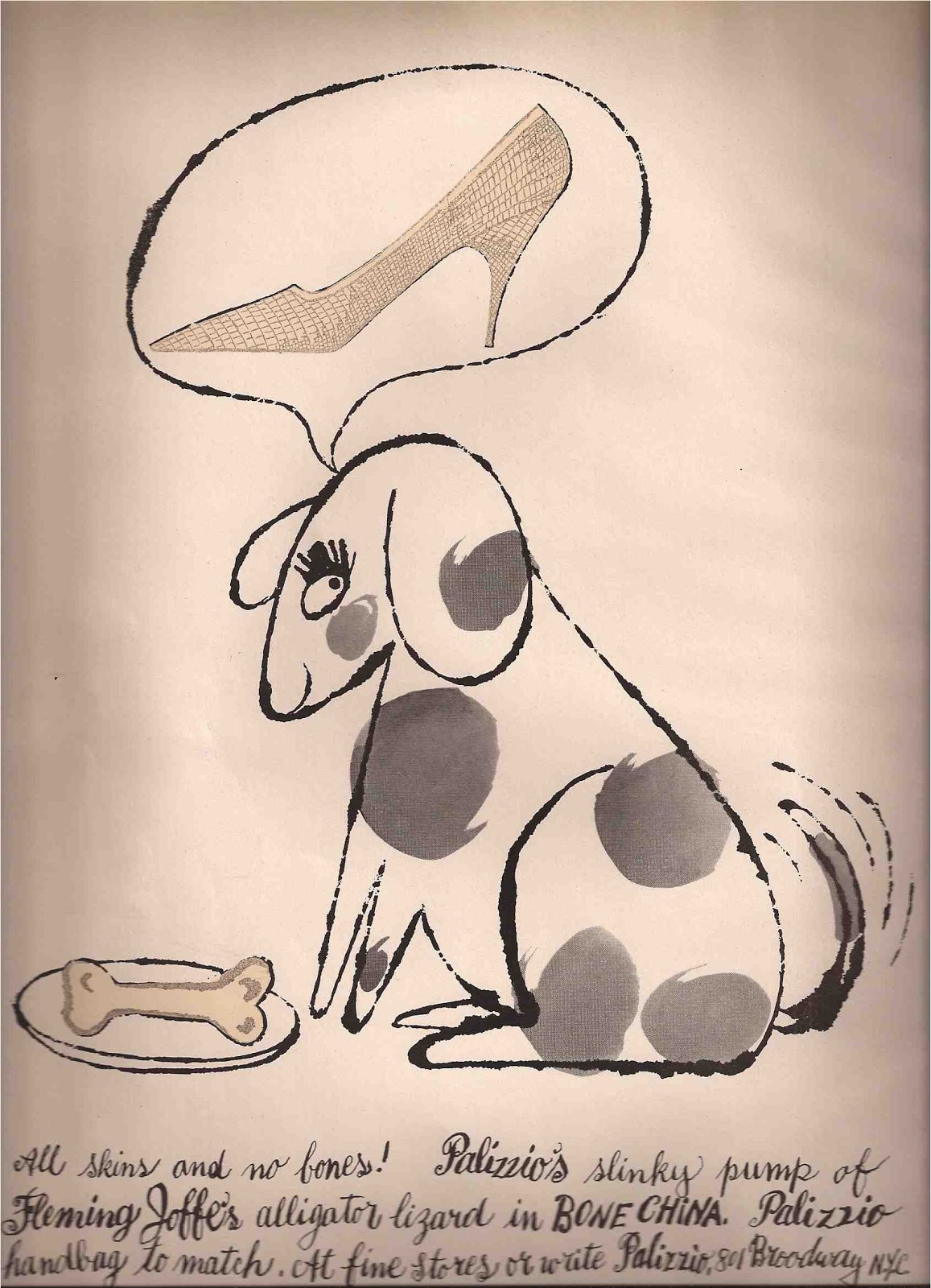 Jane Trahey, Flemming Joffe, Andy Warhol