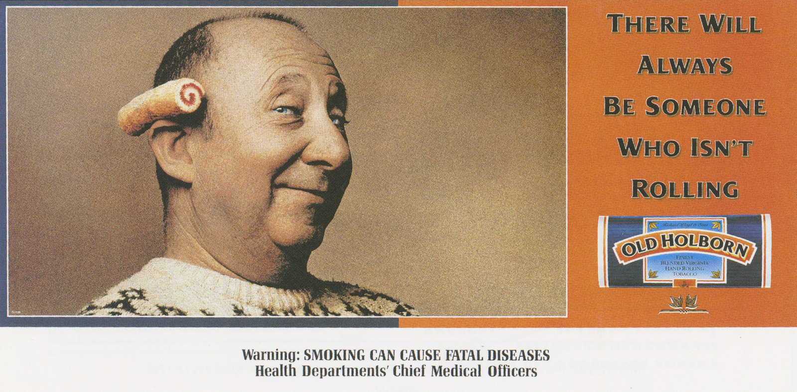 John Claridge, Old Holborn, 'Swiss Roll', JWT-01