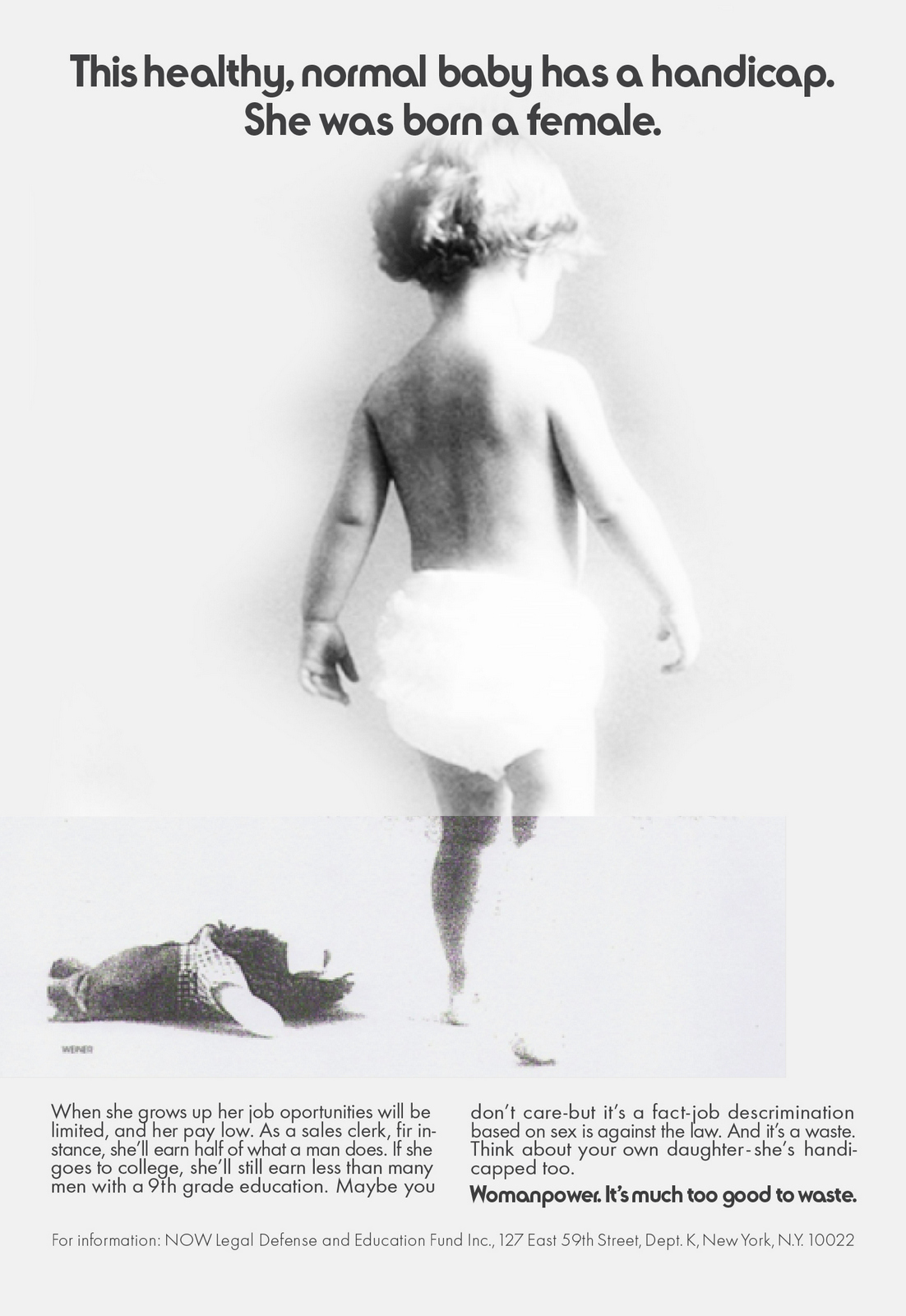 Jane Trahey, Womanpower 'Born'-01