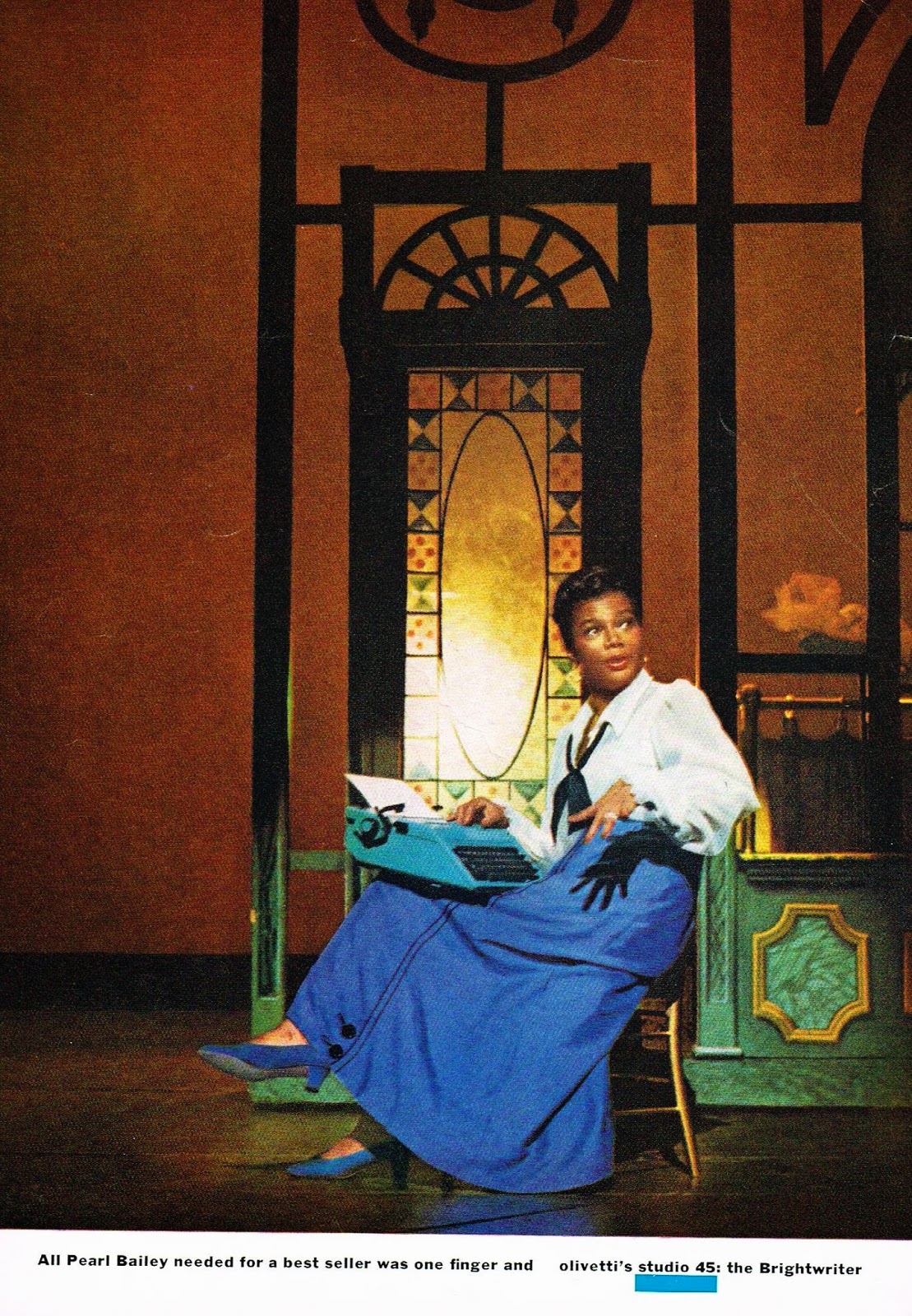 Jane Trahey, Olivetti 'Pearl'