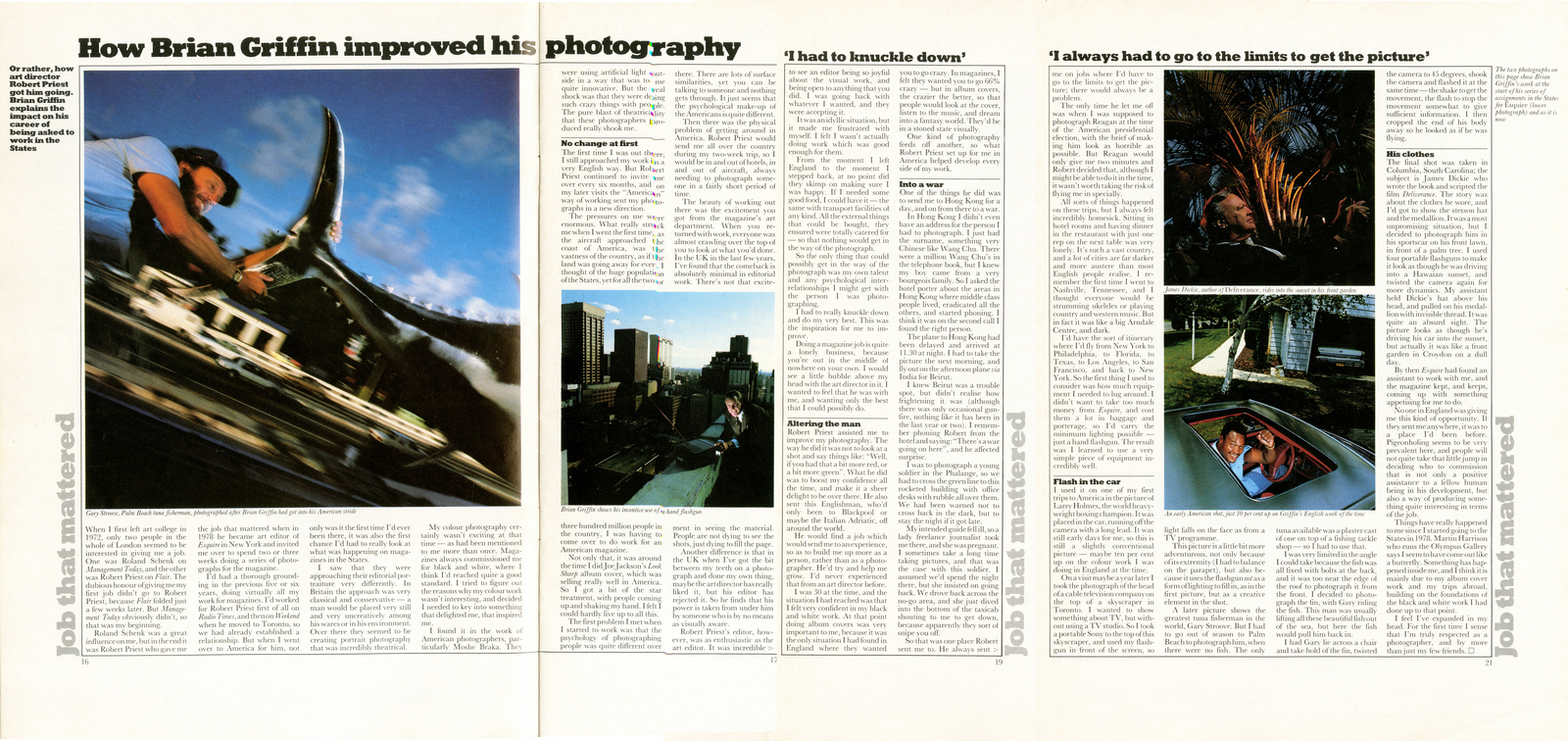 Brian Griffin, Direction 'Improved', Article*