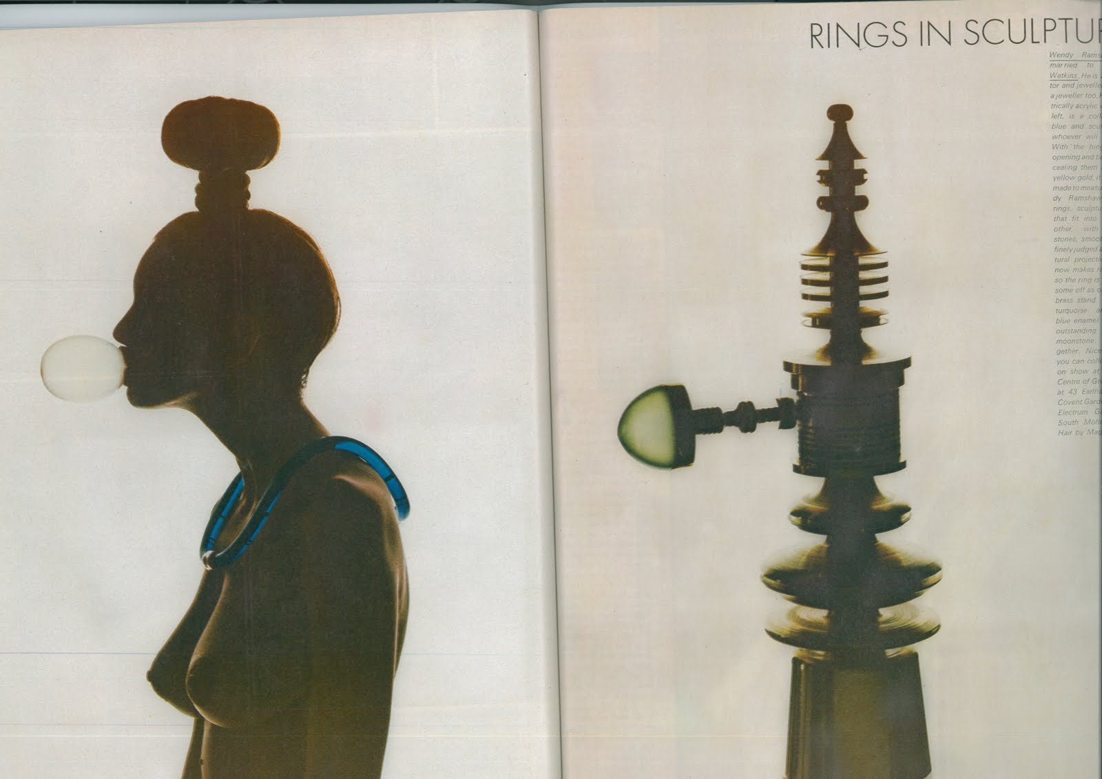 Lester Bookbinder - Bubble spread