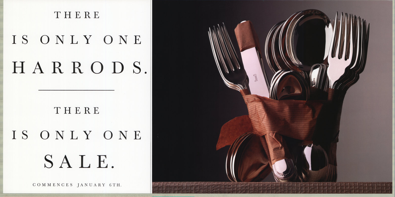 Harrod's 'The Sale - Cullery', Leagas Delaney