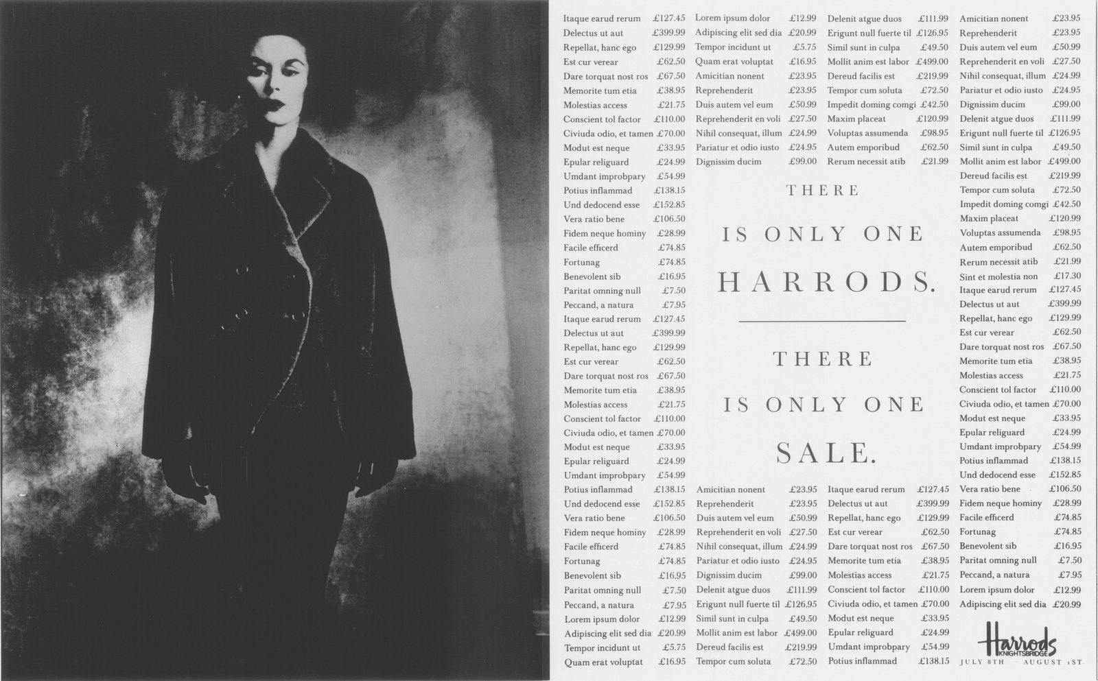 Harrod's 'The Sale - A', Leagas Delaney