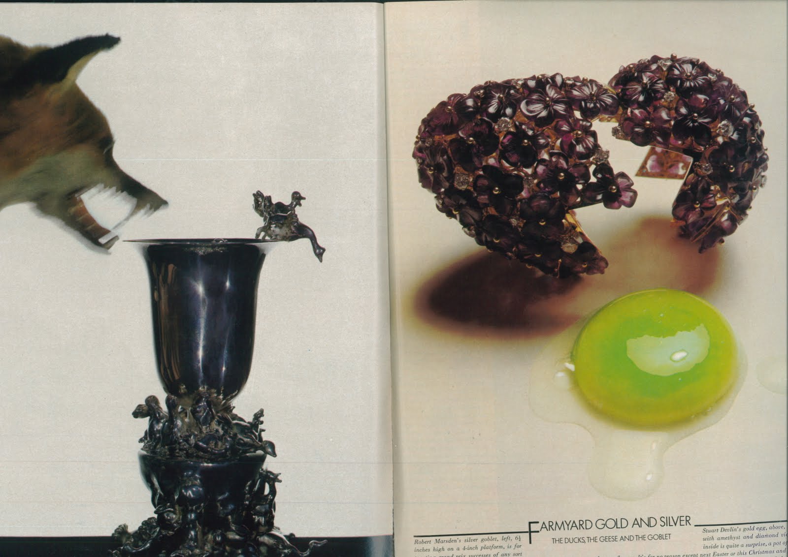 Lester Bookbinder - Fox spread