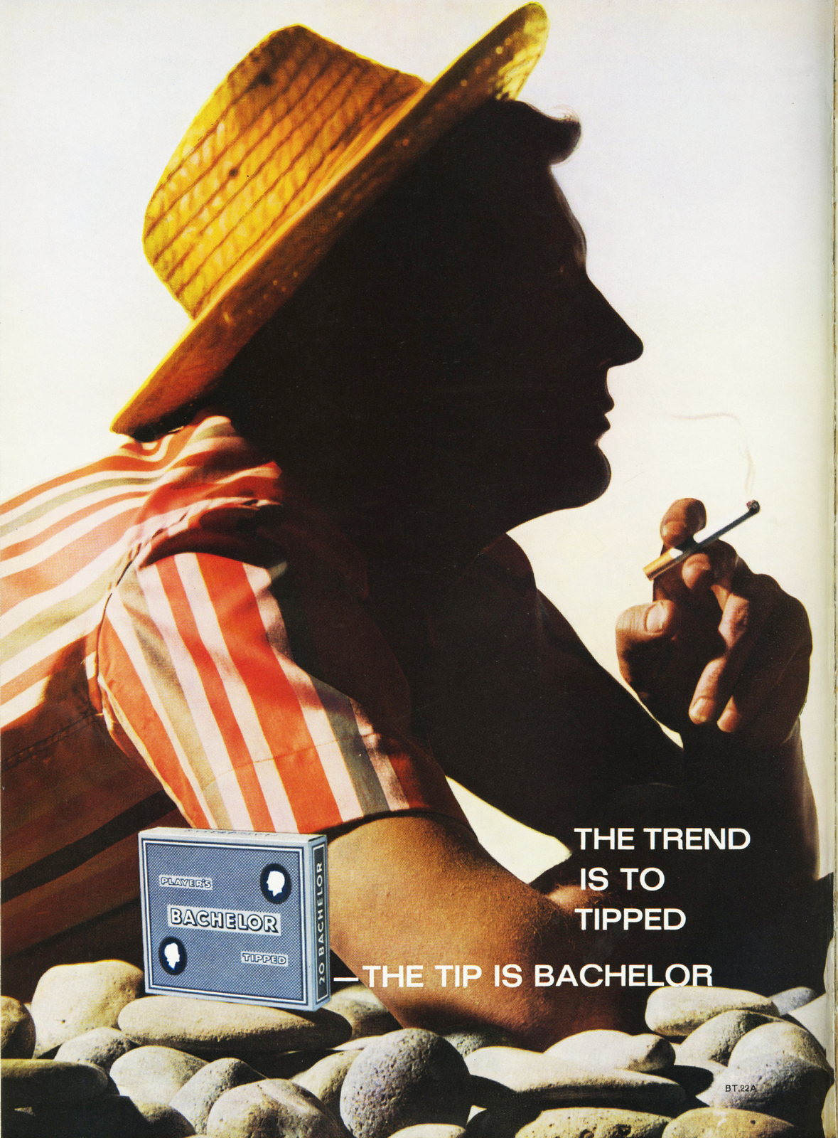 Lester Bookbinder, Bachelors Cigarettes - 'Beach'-01