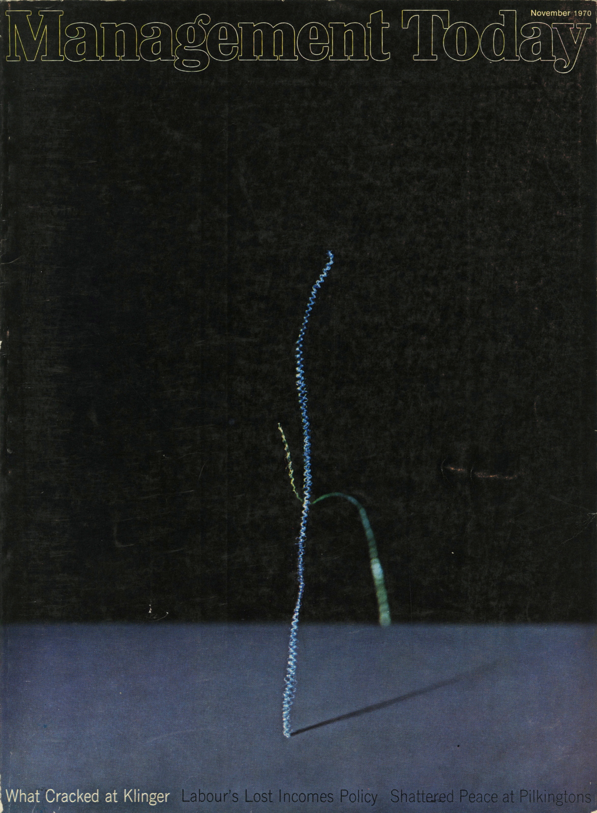 Lester Bookbinder, Management Today 'Wirey Thingy'**