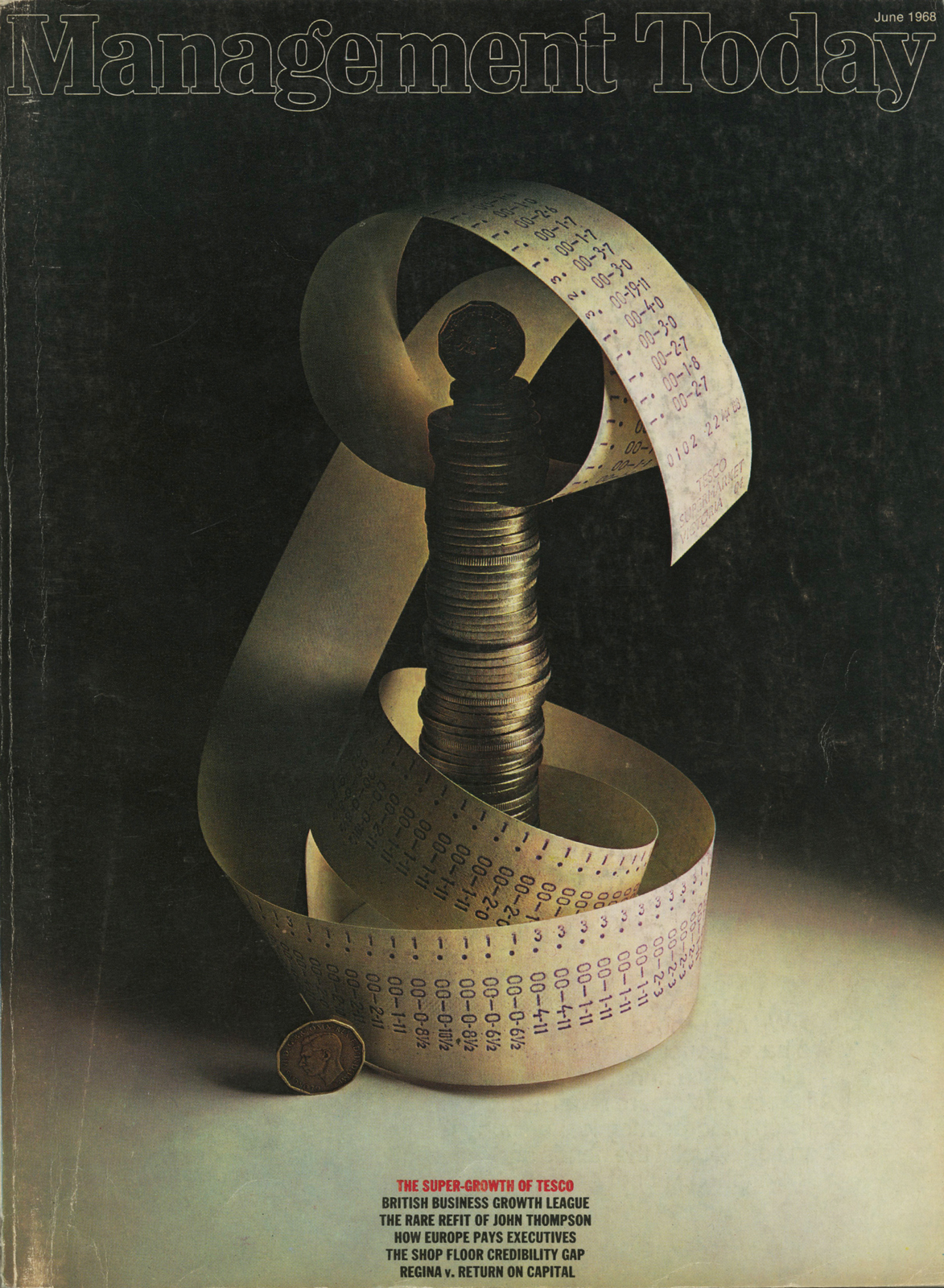 Lester Bookbinder, Management Today 'Ticket'**-01